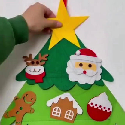 DIY Felt Christmas Tree Set