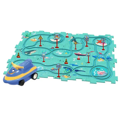 Puzzle Racer Fun-Learn Speedway