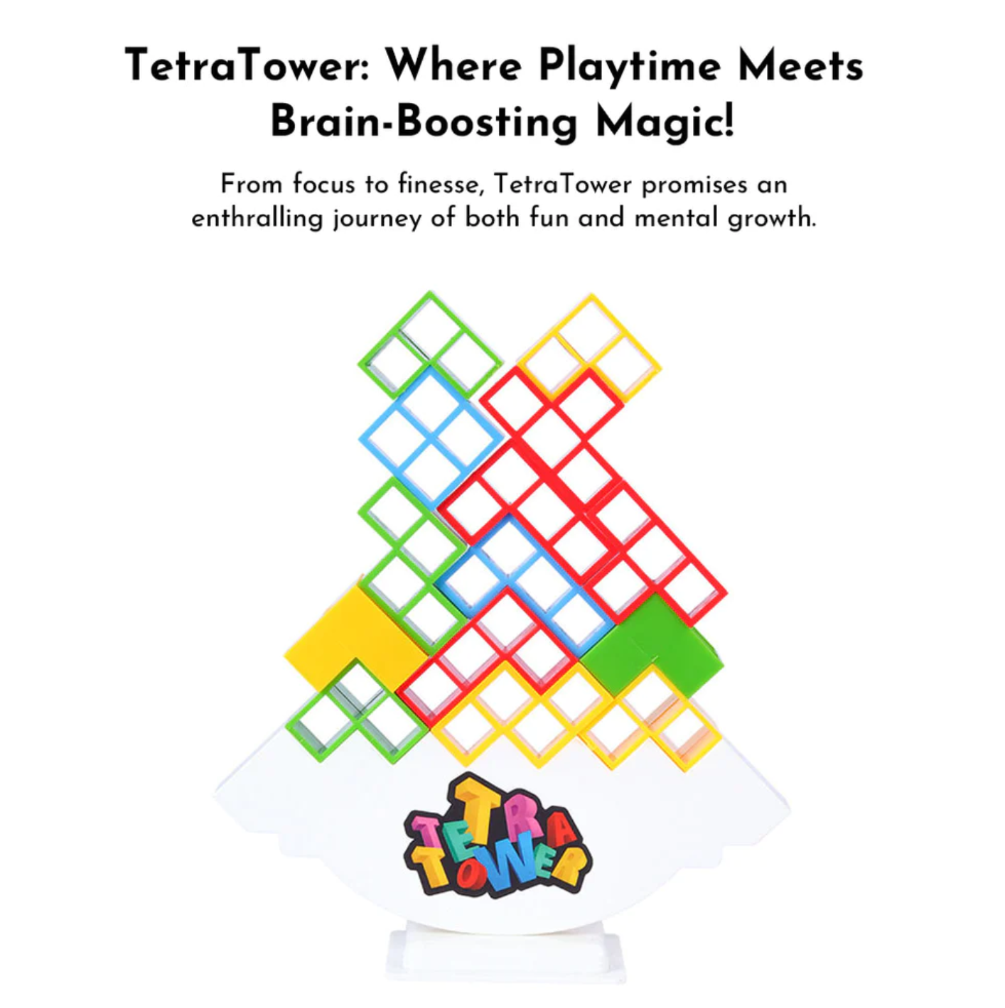 Tetra Tower Balancing Blocks